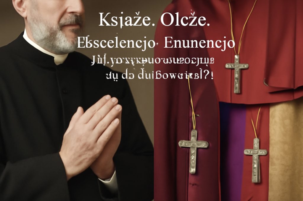 Księże, Ojcze, Ekscelencjo, Eminencjo – jak prawidłowo zwracać się do duchownych?