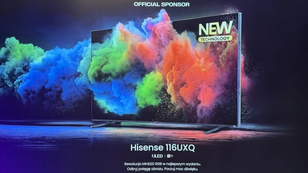 Hisense 116UXQ – gigantyczny 116-calowy telewizor Mini LED: specyfikacja i cena w Polsce