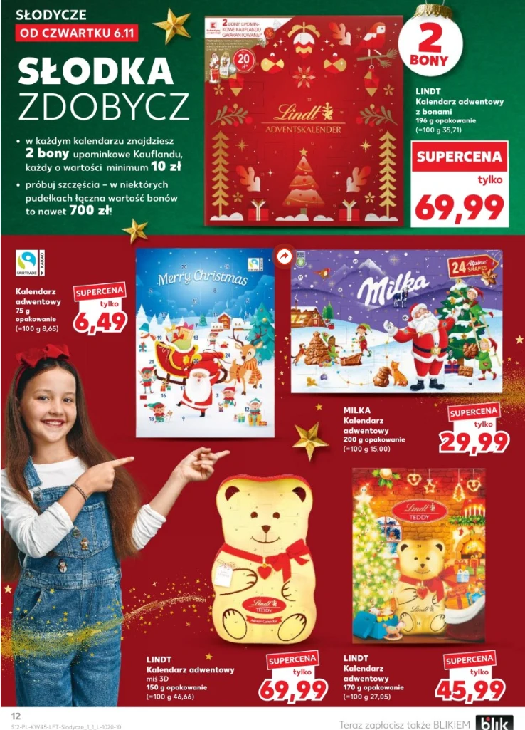Kalendarze adwentowe w Kauflandzie w Polsce 2025: jakie ceny, rabaty i co warto wybrać