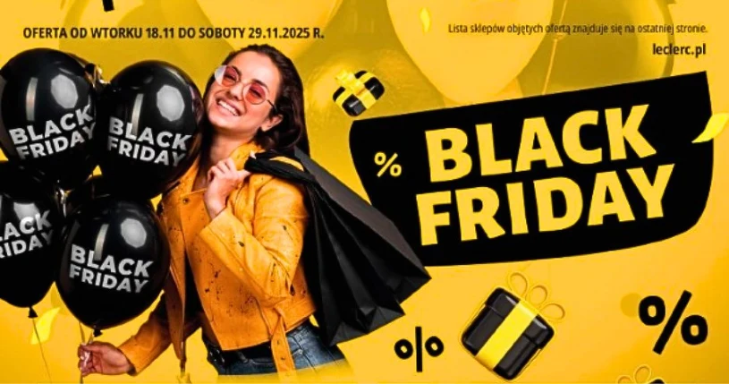 Black Week 2025 w E.Leclerc: masło za mniej niż 5 zł i tania Lavazza