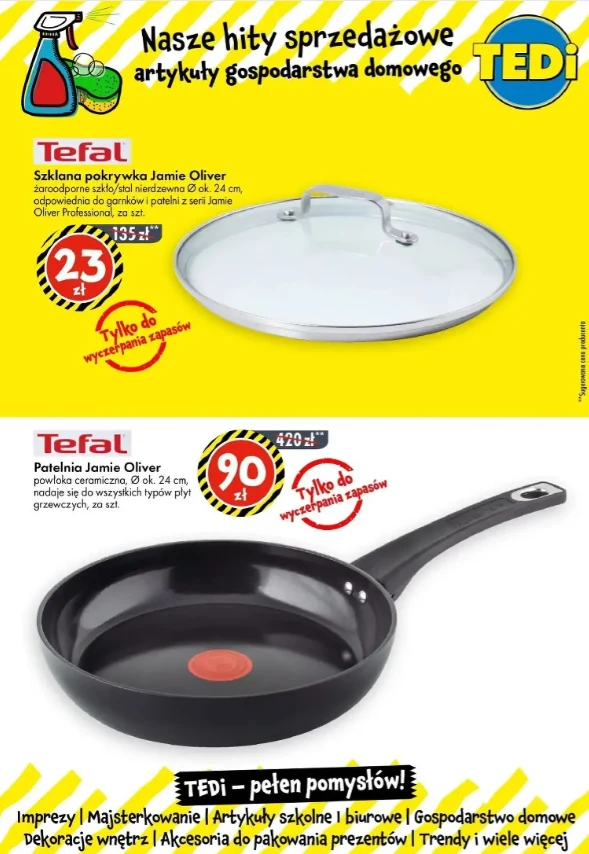 Ostatnie godziny na promocję w Action: patelnia Tefal za 49,95 zł
