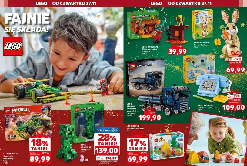 LEGO w Kauflandzie taniej niż w internecie – Zestawy LEGO w promocji
