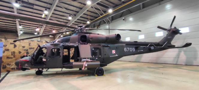 Pierwszy śmigłowiec AW-149 z polskiej produkcji trafił do 25 Brygady