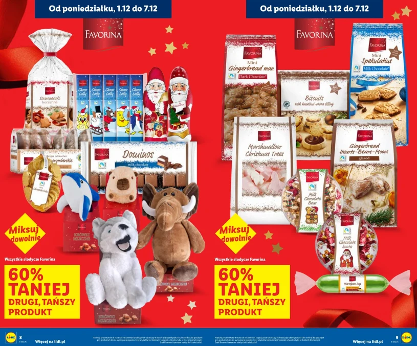 Świąteczna promocja w Lidlu – Favorina 60% taniej!