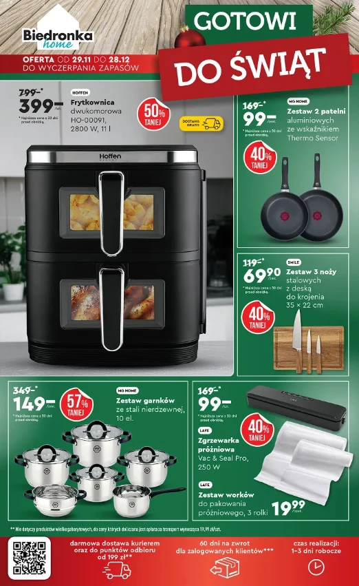 Biedronka wyprzedaje garnki – teraz kupisz je 200 zł taniej