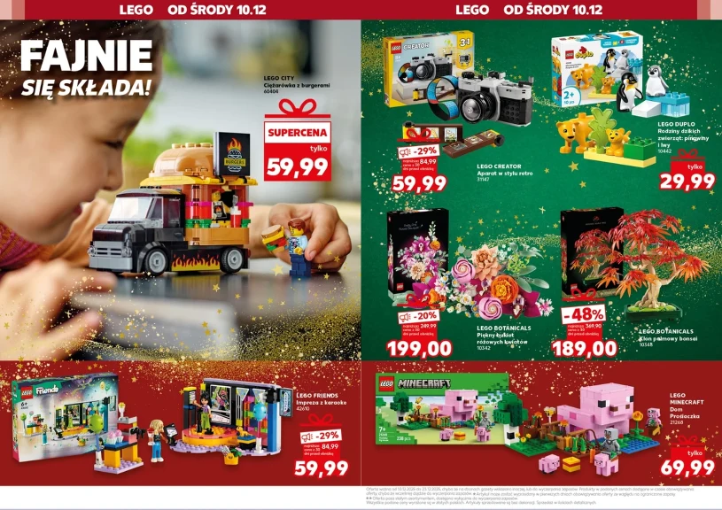 Kaufland przecenia zestawy LEGO – rabaty sięgają nawet 48 procent