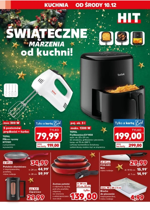 Frytkownica Tefal EY1458 w dużej obniżce. Kaufland zaskakuje ofertą