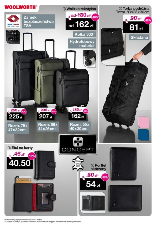Tylko teraz! Woolworth obniżył ceny walizek – idealne pod bagaż podręczny