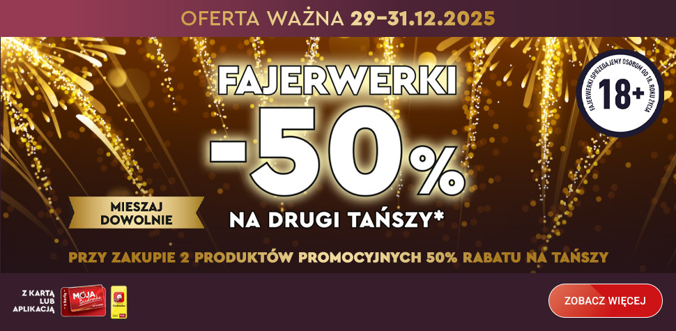 Gdzie kupić fajerwerki w Warszawie na Nowy Rok 2026: ceny i sieci