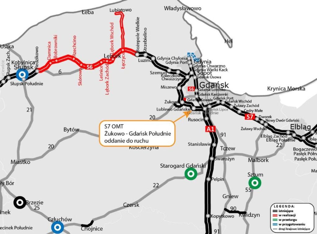 Nowy odcinek S7 otwarty. Obwodnica Metropolii Trójmiejskiej już w całości przejezdna