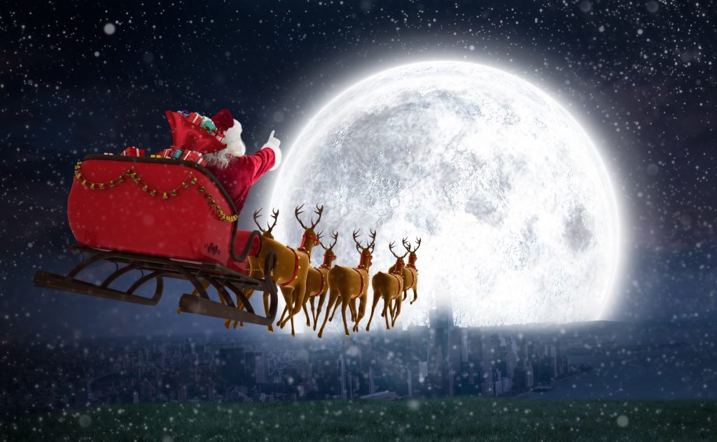 Gdzie jest teraz Święty Mikołaj? Trasa jego podróży w czasie rzeczywistym