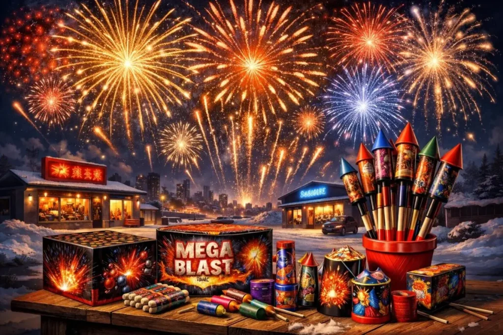 Fajerwerki w Krakowie 2026: sprawdzone sklepy i realne ceny