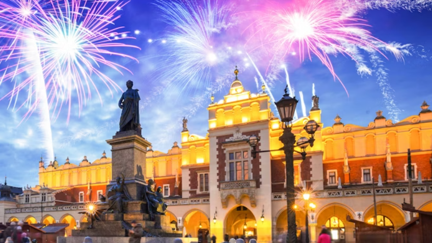 Gdzie spędzić Nowy Rok 2026 w Krakowie? Konkretne lokalizacje i koszty