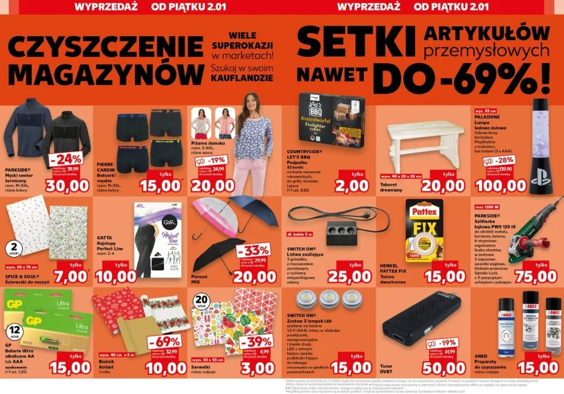 Gigantyczne obniżki w Kauflandzie. Lista największych przecen na start roku