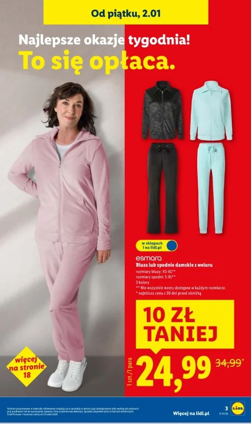 Hit w Lidlu: damski dres przeceniony do 24,99 zł i znika z półek