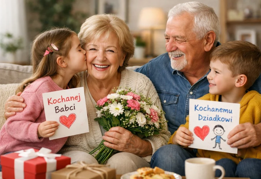 Dzień Babci i Dziadka 2026 – kiedy złożyć dziadkom życzenia, historia i tradycje