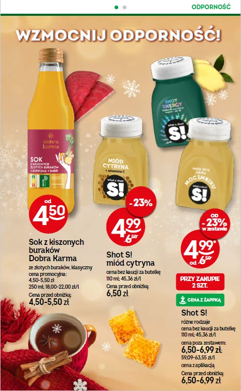 Żabka stawia na odporność: kiszonki, kombucha BIO i shoty w promocji