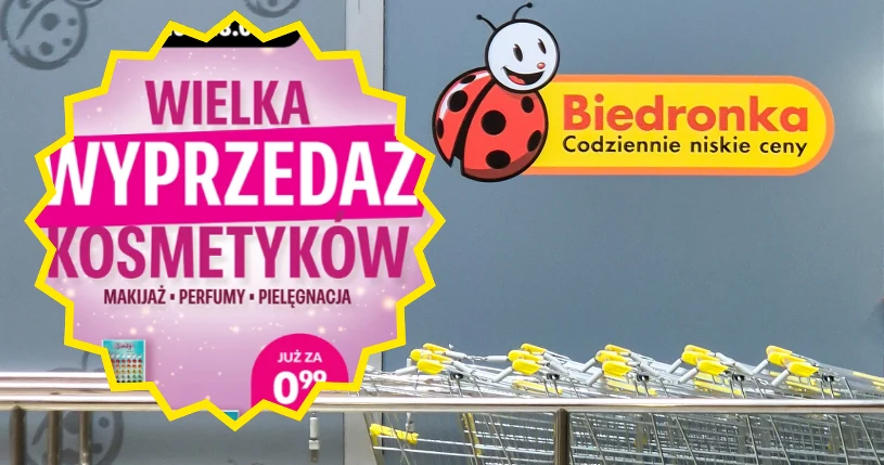 Wielka wyprzedaż kosmetyków w Biedronce. Ceny startują już od 0,99 zł