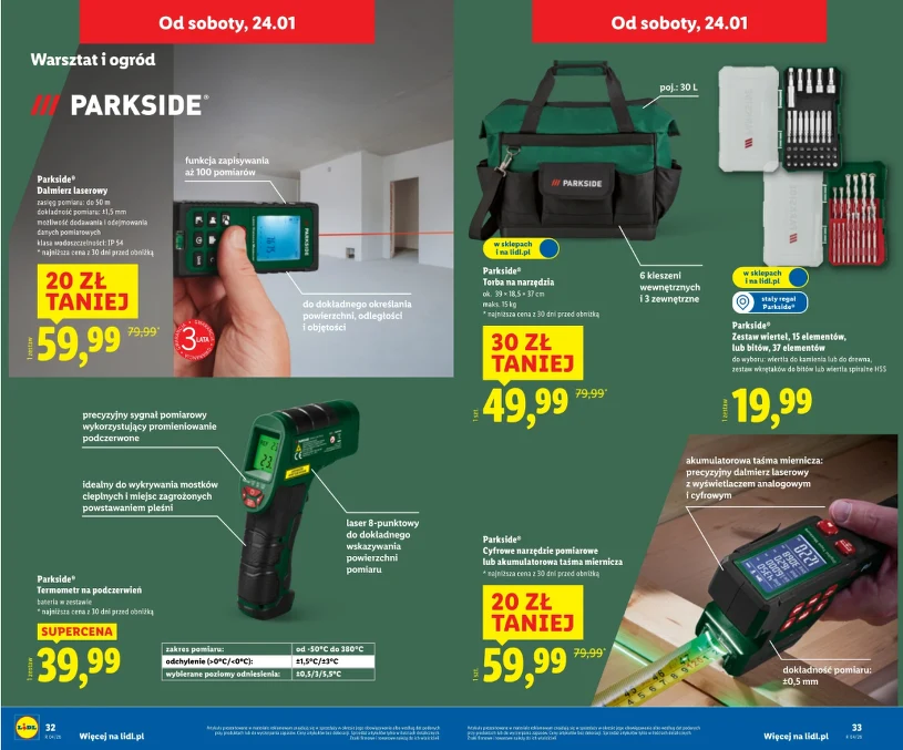 Nowa akcja Parkside w Lidlu – lista produktów, ceny i powody popularności