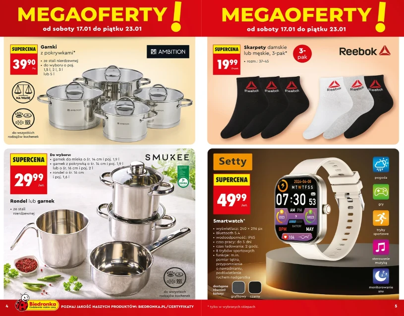 Biedronka rusza z krótką promocją: sprzęt kuchenny i elektronika w niskich cenach
