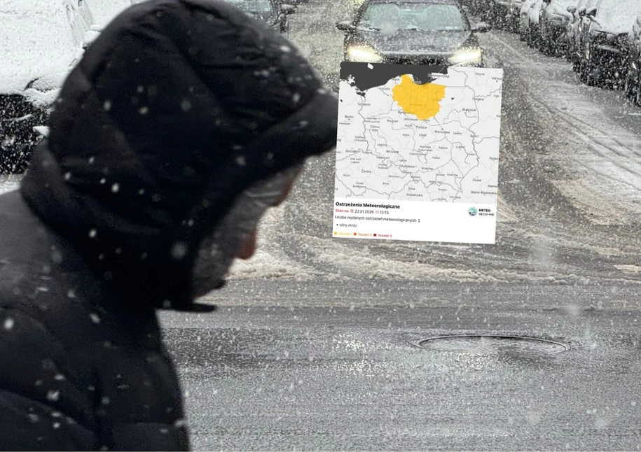 Prognoza pogody: opady śniegu, mróz i gołoledź. Alerty dla 4 województw w Polsce