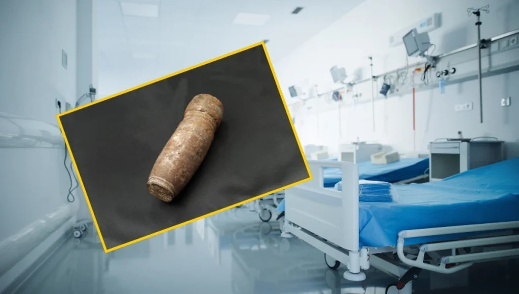 Pacjent z pociskiem artyleryjskim w odbycie. Szpital w Tuluzie w stanie najwyższej gotowości