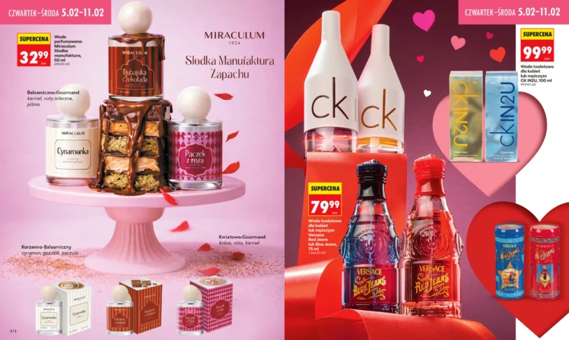 Promocja na perfumy w Biedronce: ceny CK i Versace mocno w dół