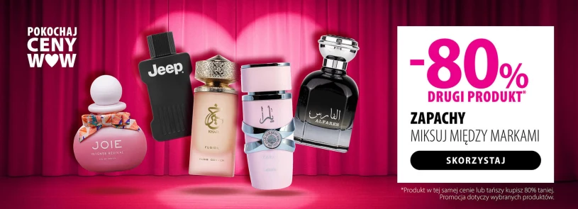 Luksusowe perfumy na Walentynki 2026. Promocja Hebe 1+1 –80%