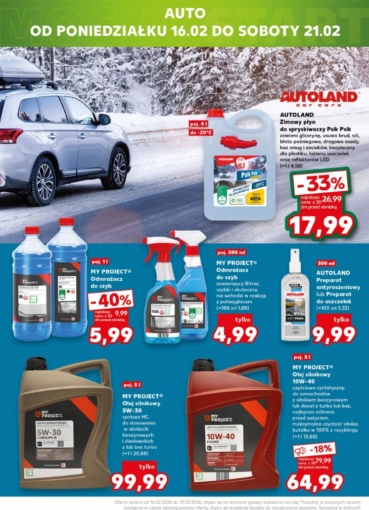 Pogoda w Polsce: śnieg i marznące noce. Te produkty z Kauflandu mogą się przydać