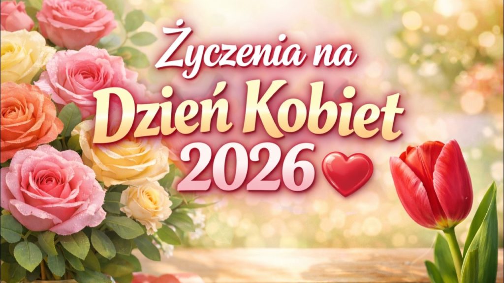 Życzenia na Dzień Kobiet 8 marca – piękne wiersze i szczere słowa