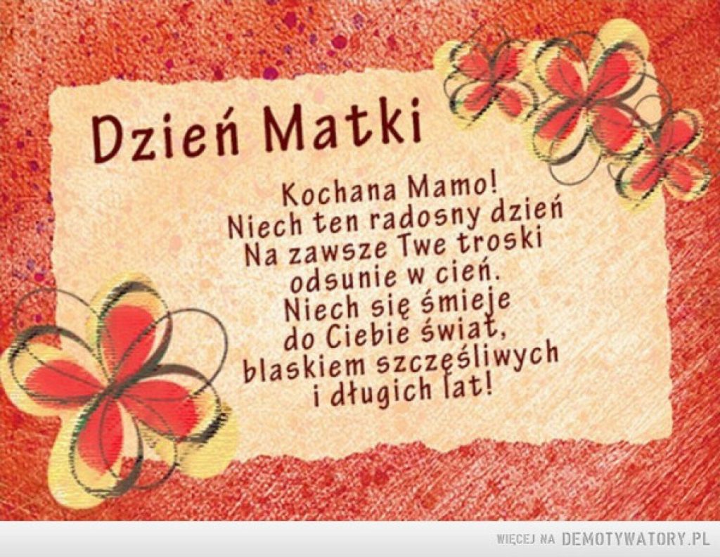 Dzień Matki w Polsce 2026: data i życzenia dla ukochanej mamy