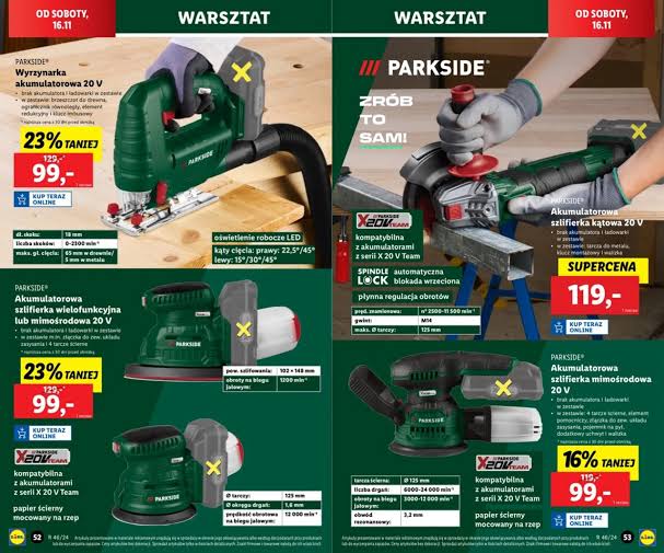 Lidl Parkside - jakość narzędzi, opinie