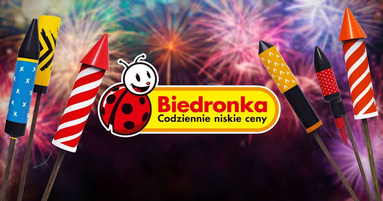 Biedronka fajerwerki Sylwester 2026/2027