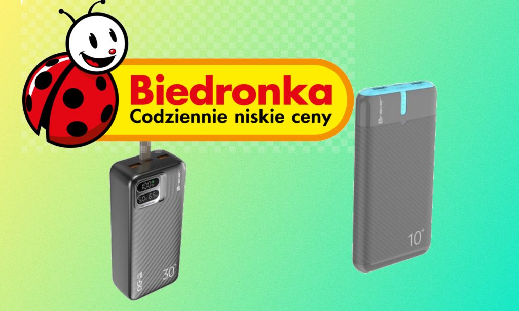 Powerbank za 1 zł w Biedronce. Sprawdź zasady promocji i parametry urządzeń