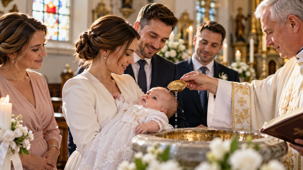 Życzenia chrzcielne dla maluszka