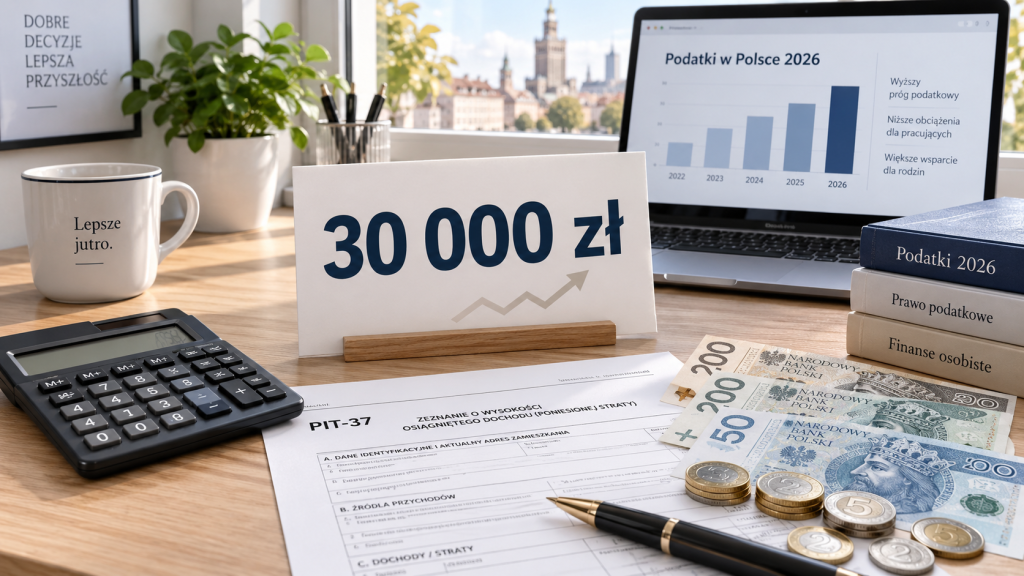 Kwota wolna od podatku 2026: ile wynosi