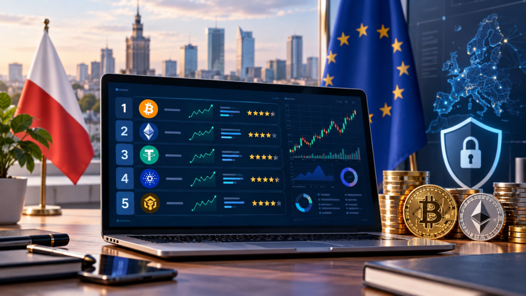Polskie giełdy kryptowalut 2026: ranking