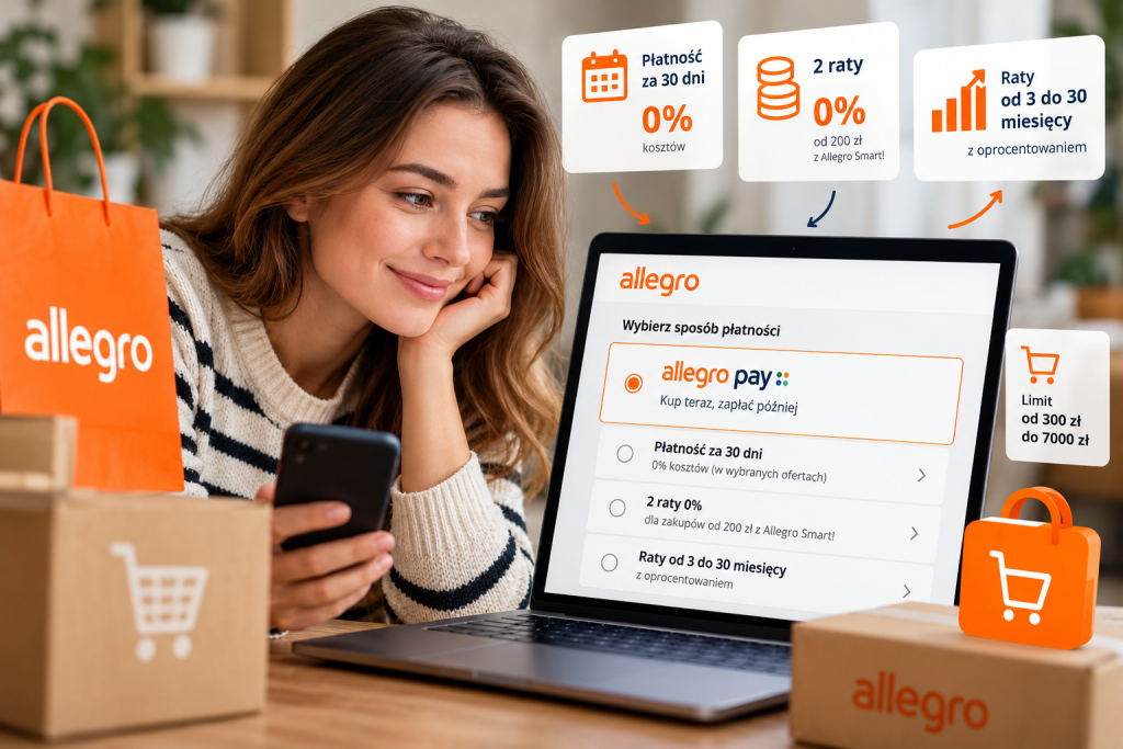 Allegro Pay 2026. Jak działa, oprocentowanie i koszty