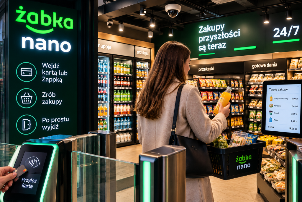Żabka Nano: jak działają sklepy autonomiczne