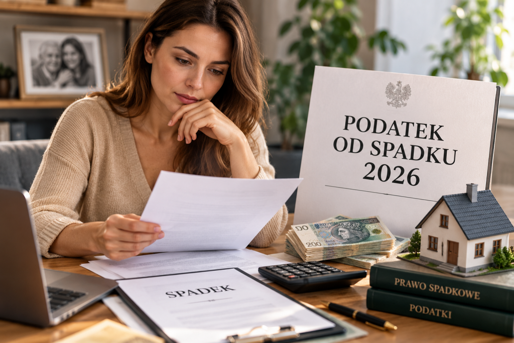 Podatek od spadku 2026: kto płaci, ile wynosi i jak uniknąć błędów Podatek od spadku 2026: kto płaci, ile wynosi i jak uniknąć błędów