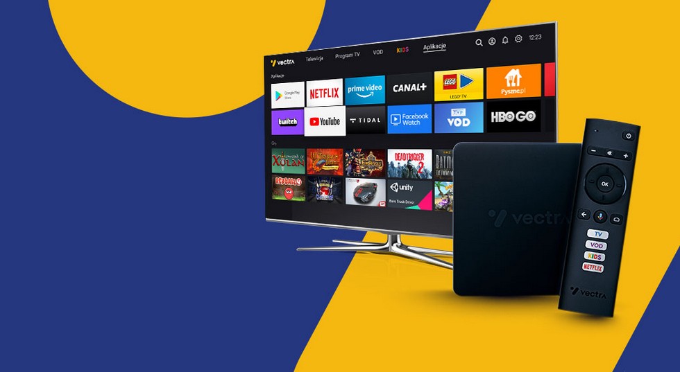 Vectra aktualizuje dekodery 4K. Netflix, Disney+ i nowe funkcje telewizji