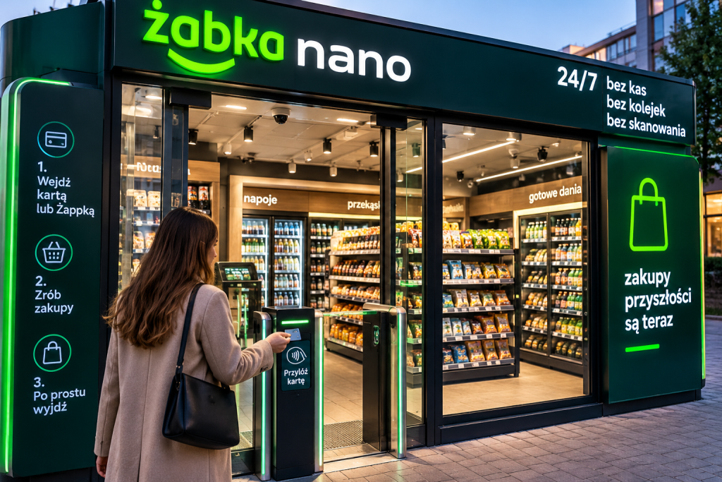 Żabka Nano: jak działają sklepy autonomiczne