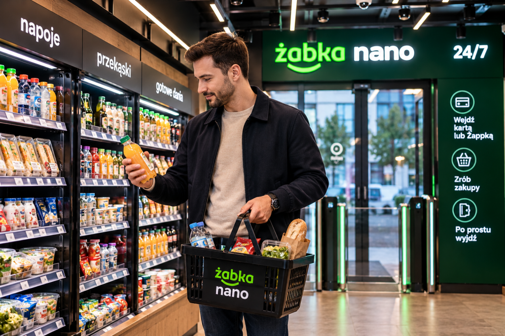 Żabka Nano: jak działają sklepy autonomiczne