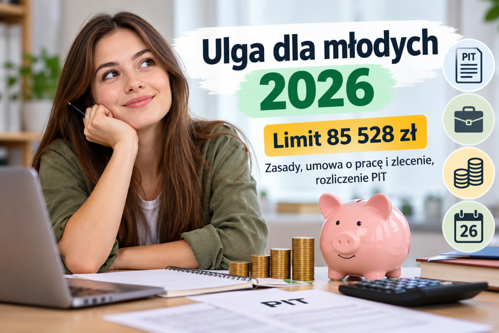 Ulga dla młodych do 26 lat 2026: zasady
