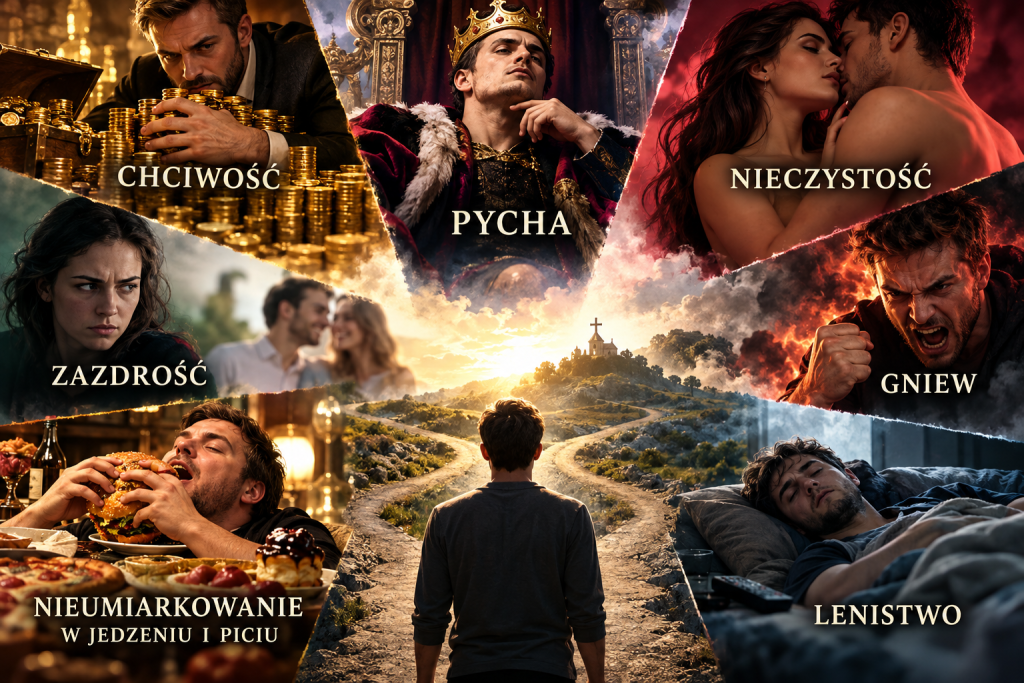 7 grzechów głównych – pełna lista i wyjaśnienie znaczenia