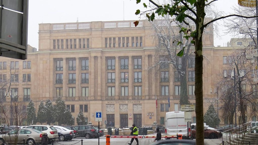 Gmach Ministerstwa Finansów przy ul. Świętokrzyskiej w Warszawie